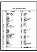 Giáo án Tiếng Anh 6 - Chương trình học kỳ I